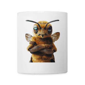 Biene - Tasse - Weiß - Vorne