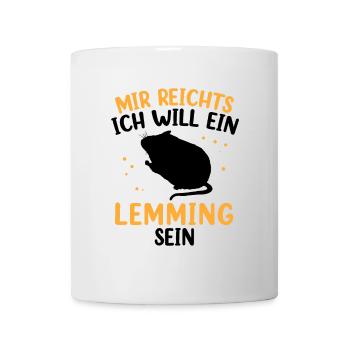 Wants a lemming to be a vole Lemming - Mug - white - Front