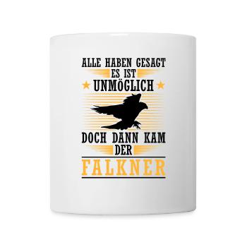Falconer is impossible falconry falconry - Mug - white - Front