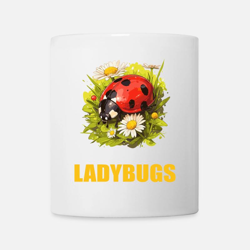 Ladybug Marienkäfer - Tasse - Weiß