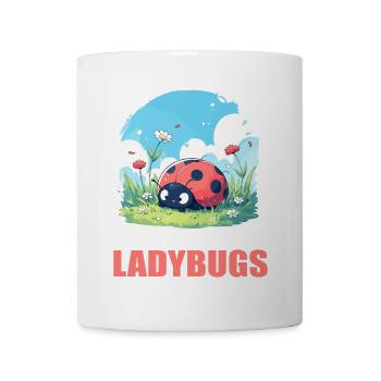Coccinelle Marienkäfer - Mug blanc - blanc - Devant