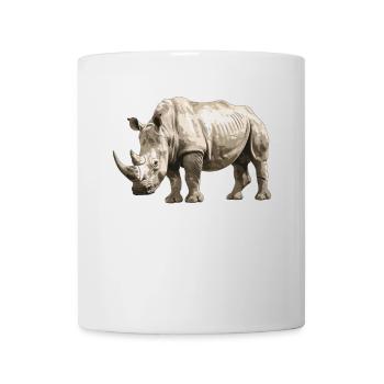Rhino Rhinos Rhino - Mug blanc - blanc - Devant