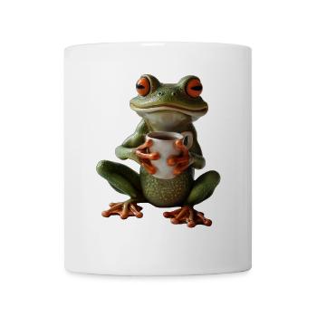 Grenouille - Mug blanc - blanc - Devant