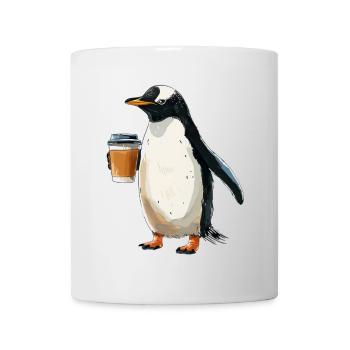 Pinguin - Tasse - Weiß - Vorne
