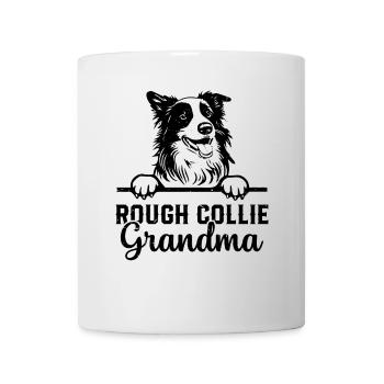 Rough Collie Dog Lover - Rough Collie Grandma - Mug - white - Front