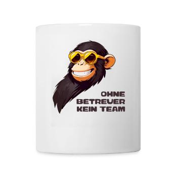 Ohne Betreuer Kein Team - Tasse - Weiß - Vorne