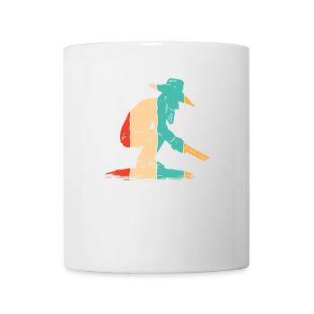 Retro Prospektion Seife Bergbau Bergmann Goldwaschen - Tasse - Weiß - Vorne