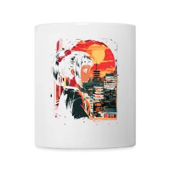 Anime Girl Japan - Mug - white - Front