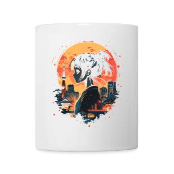 Anime Girl Japan - Mug - white - Front