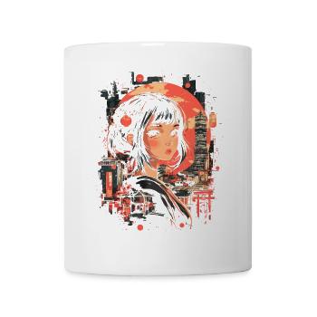 Anime Girl Japan - Mug - white - Front