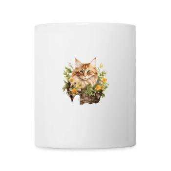 Zeigen Sie Ihren Stolz Als Katzenelternteil - Tasse - Weiß - Vorne