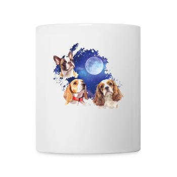 Apportez du style avec notre Cool Dog - Mug blanc - blanc - Devant