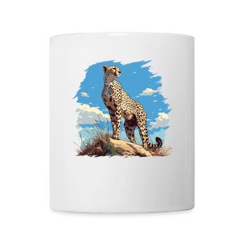 Cheetah Geparde Gepard - Mug - white - Front