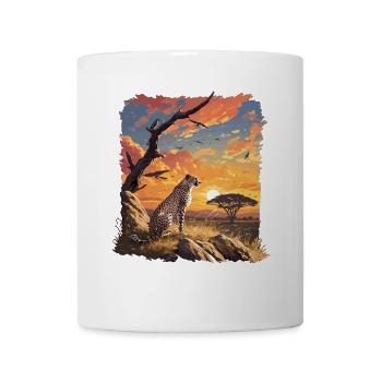 Cheetah Geparde Gepard - Mug - white - Front