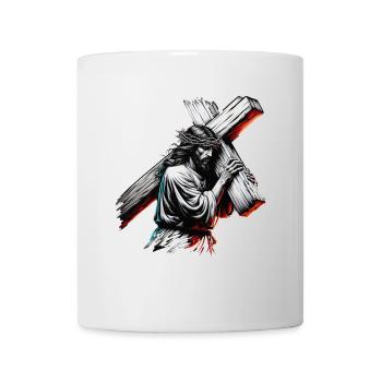 Jésus - Croire, Le Chemin, La Vérité Dessein - Mug blanc - blanc - Devant