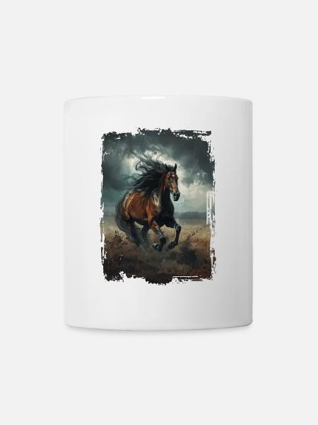 Vollblut - Tasse - Weiß