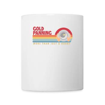 L’orpaillage plus qu’un mineur amateur : un prospecteur - Mug blanc - blanc - Devant