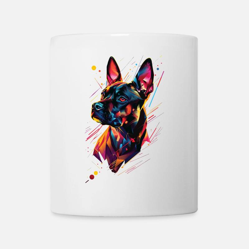 Hund - Tasse - Weiß