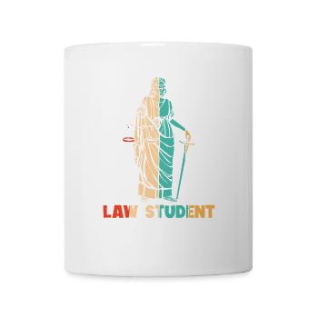Rétro Études juridiques Faculté de droit Université Droit - Mug blanc - blanc - Devant