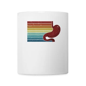 Rétro Bariatric Gastro-entérologue Chirurgien gastrique - Mug blanc - blanc - Devant