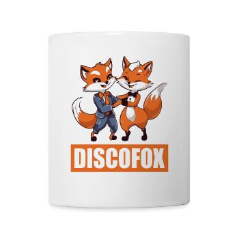 Discofox tanzen Tänzer Tänzerin 80er Disco - Tasse - Weiß - Vorne