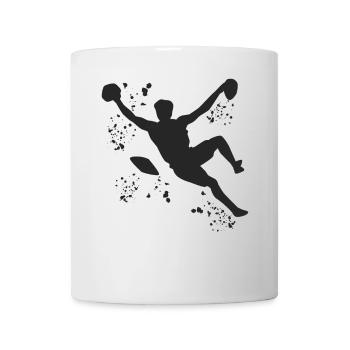 Boulderer Colorsplash Boulder Bouldering - Mug - white - Front