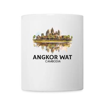 Angkor Wat cambodian, khmer cambodian - Tasse - Weiß - Vorne