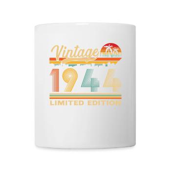1944 Vintage Retro Geburtstagsgeschenk - Tasse - Weiß - Vorne