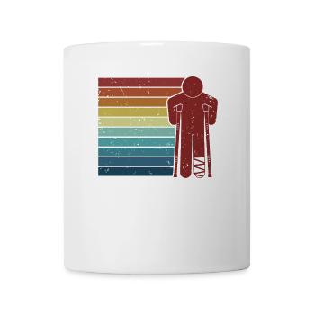Retro Broken Arm Leg Broken Bone Broken Finger - Mug - white - Front