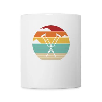 Retro Broken Finger Broken Arm Leg Broken Bone - Mug - white - Front