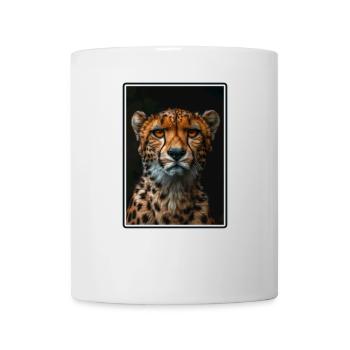 Cheetah Geparde Gepard - Tasse - Weiß - Vorne
