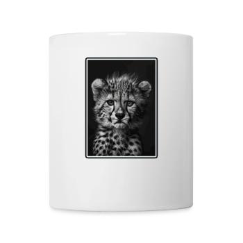 Cheetah Geparde Gepard - Tasse - Weiß - Vorne