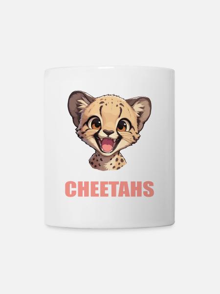 Cheetah Geparde Gepard - Tasse - Weiß