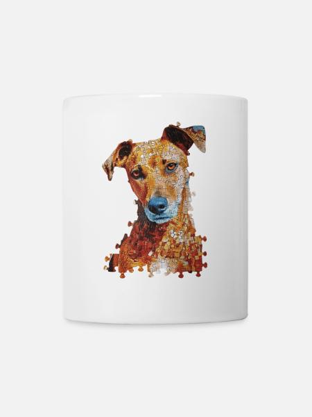 Hund - Tasse - Weiß