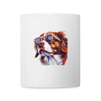 Poussez le style au niveau supérieur avec notre Cool Dog - Mug blanc - blanc - Devant
