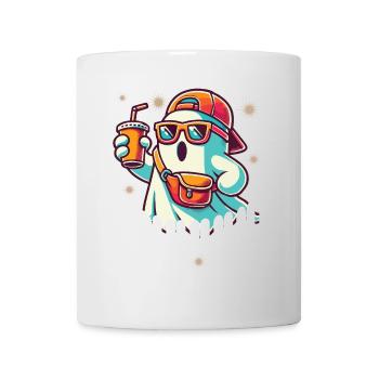 Unheimliches Halloween Gespenst Bruh - Tasse - Weiß - Vorne