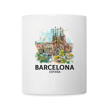 barcelona spain espana - Tasse - Weiß - Vorne