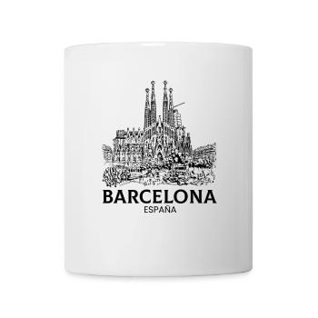 barcelona spain espana - Tasse - Weiß - Vorne