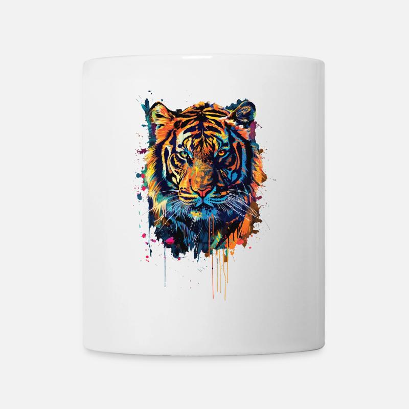 Tiger - Tasse - Weiß