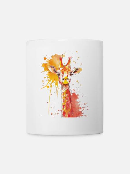 Giraffe - Tasse - Weiß