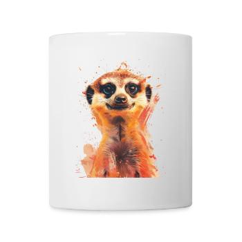 Suricate - Mug blanc - blanc - Devant