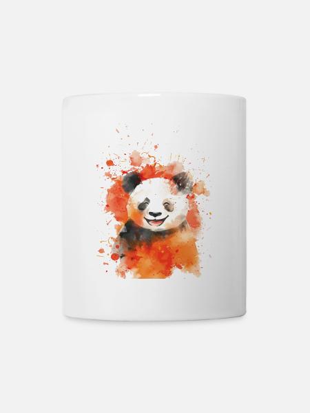 Panda - Tasse - Weiß