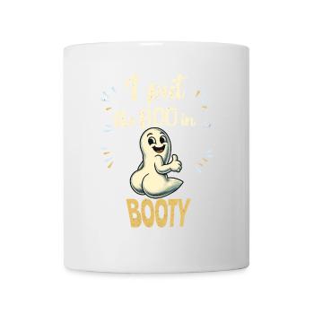 Gespenster Hintern I put the boo in booty - Tasse - Weiß - Vorne