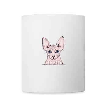 "I can't stay, my Sphynx cat is waiting - Mug - white - Front