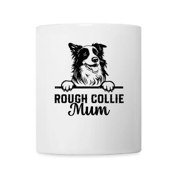 Rough Collie Mum Rough Collie Dog Lover Rough Coll - Tasse - Weiß - Vorne