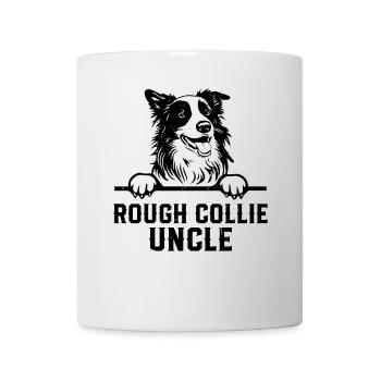 Rough Collie Uncle Rough Collie Dog Lover Rough Co - Mug - white - Front