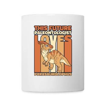 This Future Paleontologist Loves Dinosaur - Mug - white - Front