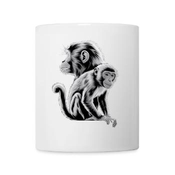 Monkey - Mug - white - Front