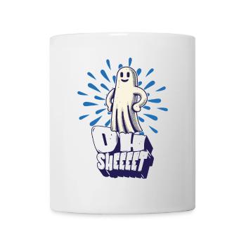Halloween Spaß Oh Sheet Gespenst Lustig - Tasse - Weiß - Vorne