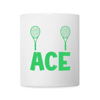 Tennis Player - Tasse - Weiß - Vorne
